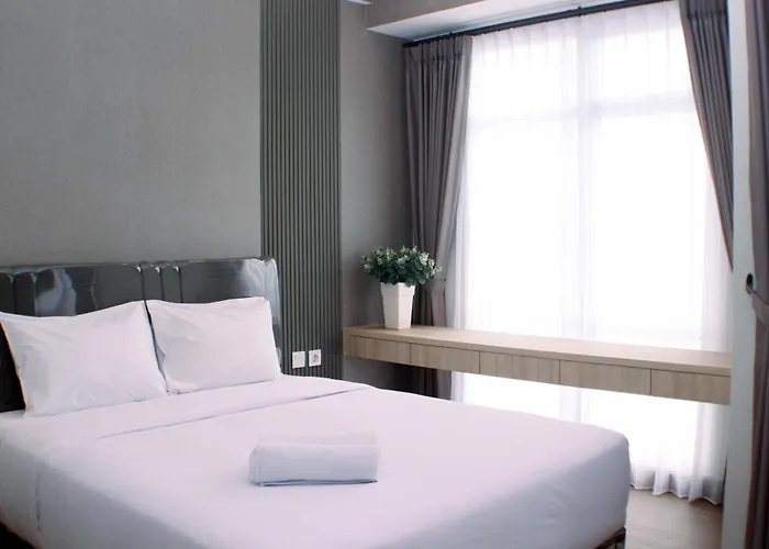 Modern Look And Restful Studio At 32Th Floor Vasanta Innopark Apartment By Travelio