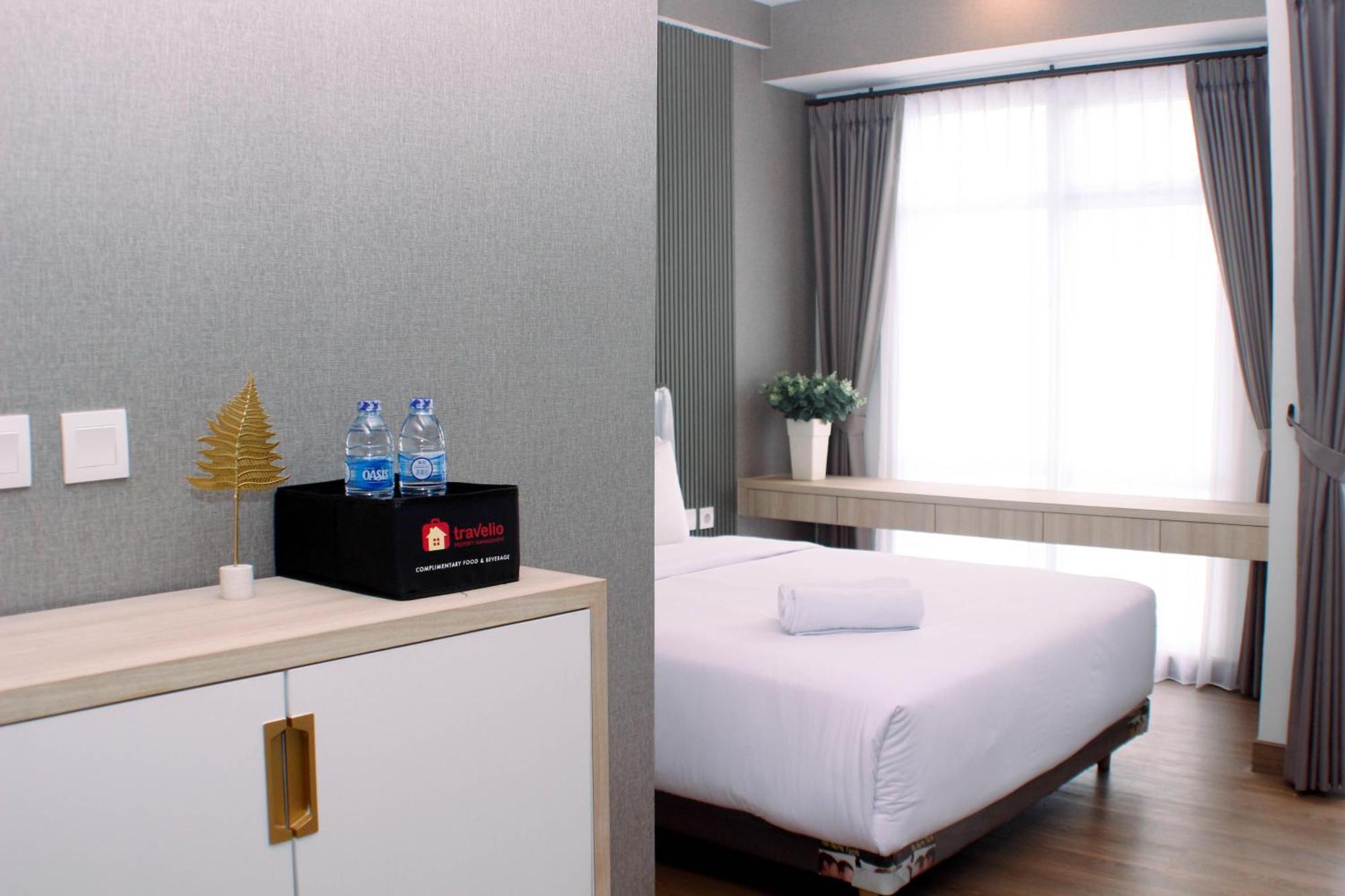 Modern Look And Restful At 32th Floor Vasanta Innopark By Travelio Apartemen